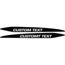 Bonnet Decals (Pair) for the Toyota LandCruiser 70 Series (DPF) (2017-2023) (view 3)