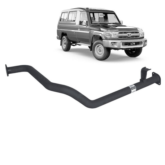 Performance 2.5" Intermediate Pipe Assembly for the Toyota LandCruiser 75/78 Series 4.2L 1HZ