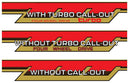 California body stripe kit - Toyota LandCruiser LC71 2023+ call-out options