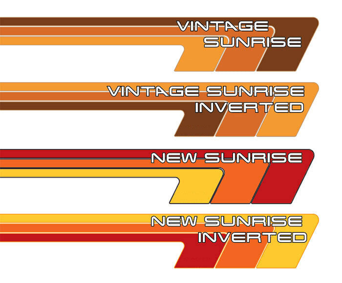 70 Series Land Cruiser Decal Body Stripe Kit (Ballina) -  71 Series (2023-)