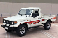 70 Series Land Cruiser Decal Body Stripe Kit (Tenterfield) - 75 Series Single Cab (1985-1999)