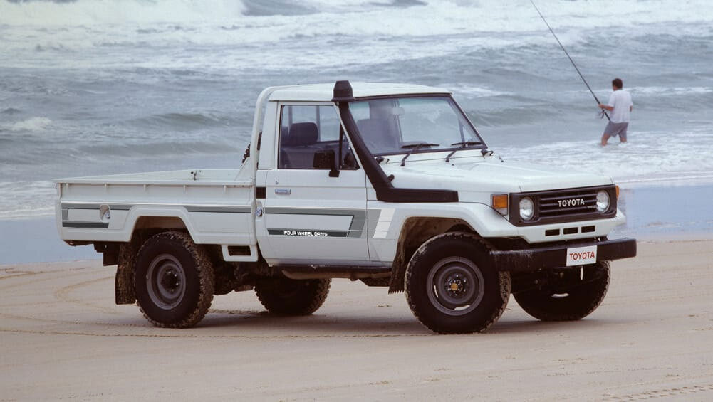 70 Series Land Cruiser Decal Body Stripe Kit (Tweed) - 75/79 Series Single Cab (1985-)