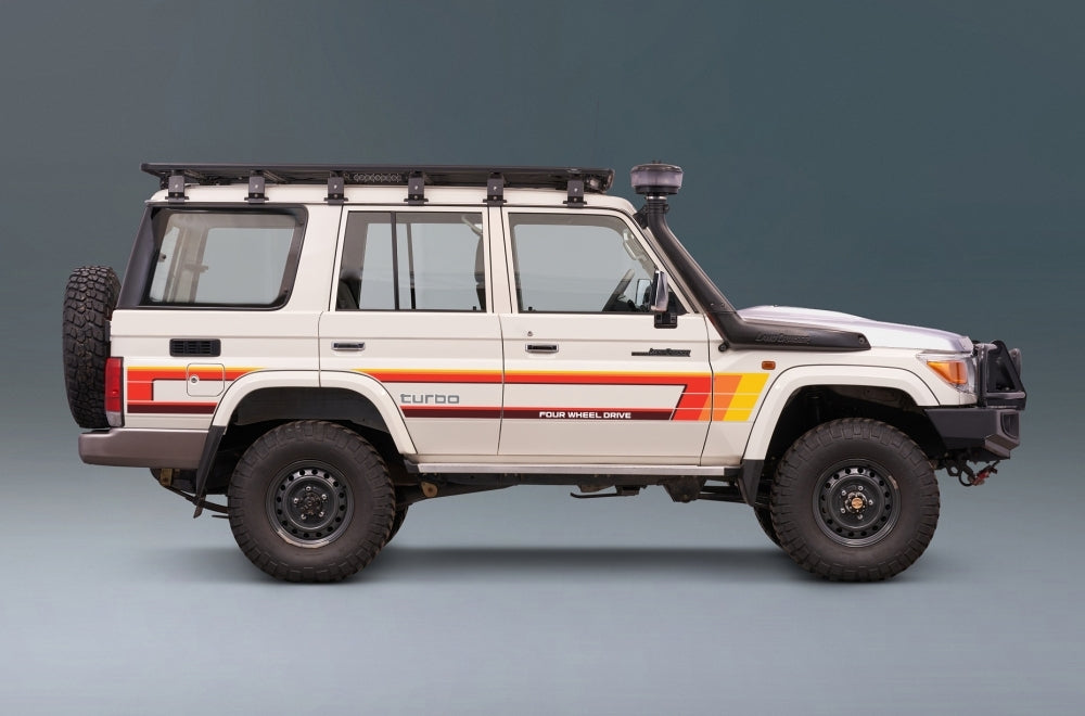 70 Series Land Cruiser Decal Body Stripe Kit (Tweed) - 76 Series (2007-)