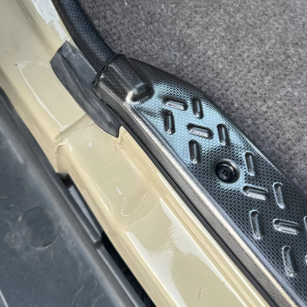70 Series Land Cruiser Stainless Steel Barn Door Trim