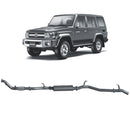 Extreme Duty 3" Turbo Back Exhaust for the Toyota LandCruiser 76 Series Wagon (03/2007 - 10/2016) (view 3)