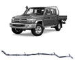 Extreme Duty 3" Turbo Back Exhaust for the Toyota LandCruiser 79 Series Dual Cab w/ DPF Adapter